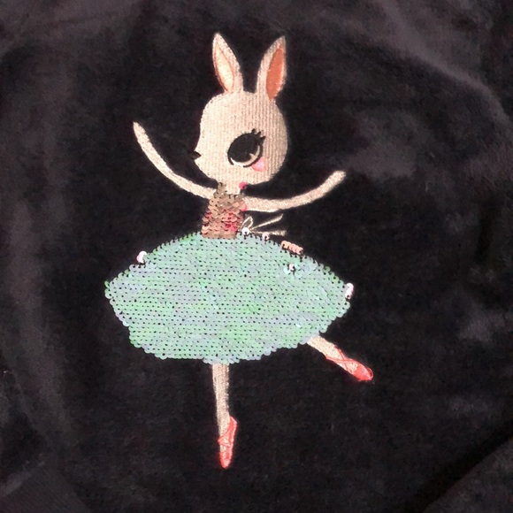 Girls 8-10 , velvety soft, flippy sequins sweater from H&M - Picture 3 of 3